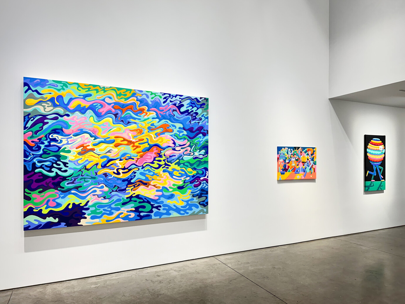 Installation View of Mike Perry's 